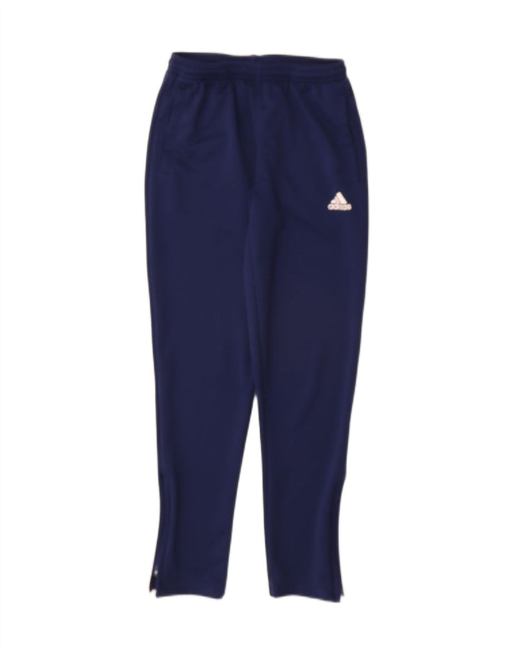 ADIDAS Climalite-Trainingshose für Jungen, 11–12 Jahre, marineblaues Polyester