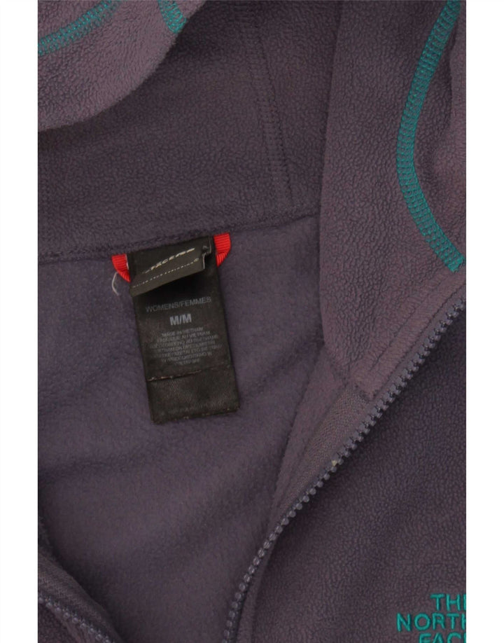 The North Face Damen-Fleecejacke mit Kapuze, UK 14, Mittelviolett, Polyester
