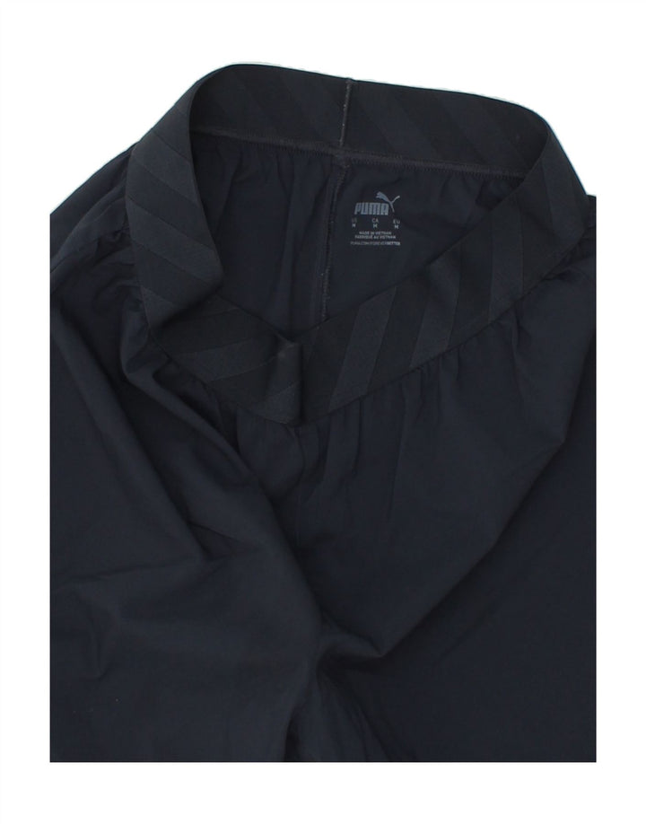 PUMA Mens Graphic Sport Shorts Medium Navy Blue Polyester Vintage Puma and Second-Hand Puma from Messina Hembry 