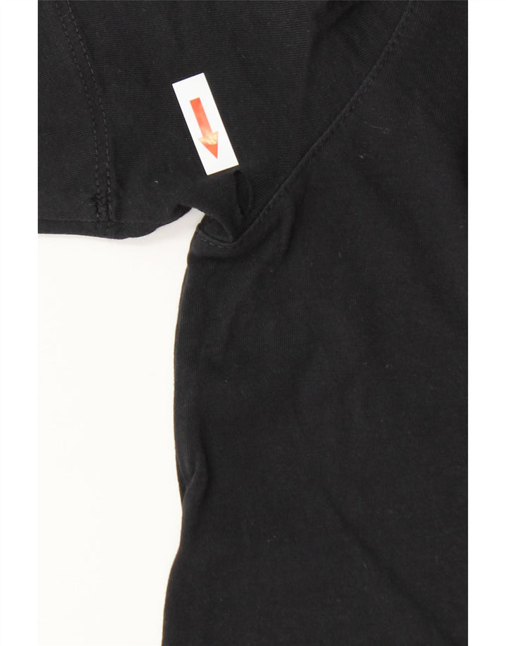 Hugo Boss Herren T-Shirt mit normaler Passform, Mittelschwarz