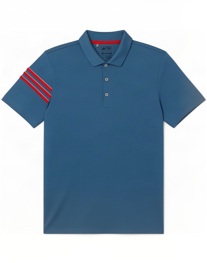 Adidas Herren Climacool Poloshirt Mittelblaues Polyester