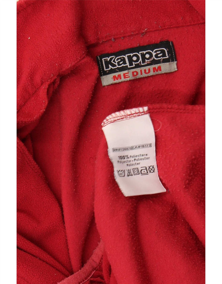 Kappa Herren Fleecejacke UK 36 Small Rot Polyester