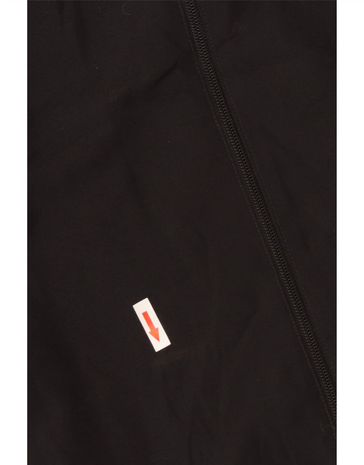 Adidas Herren Graphic Trainingsanzug Top Jacke UK 38/40 Medium Schwarz Colourblock