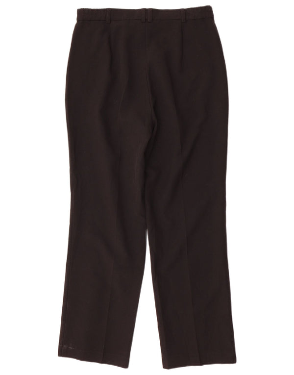 Marks & Spencer Damen Gerade Freizeithose UK 8 Small W28 L26 Schwarz