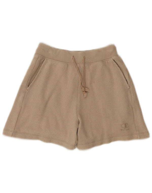 Champion Damen Sportshorts UK 6 XS Beige Baumwolle