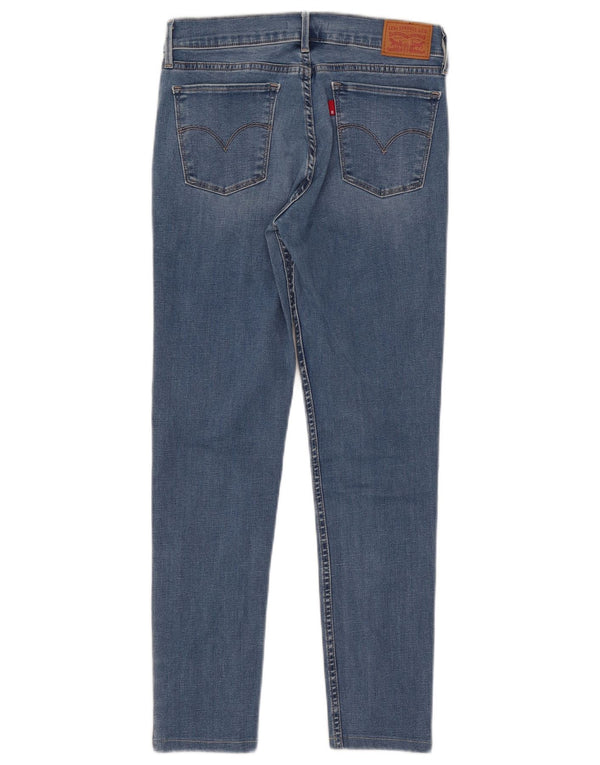 Levi's Damen 710 Super Skinny Jeans W29 L27 Blaue Baumwolle