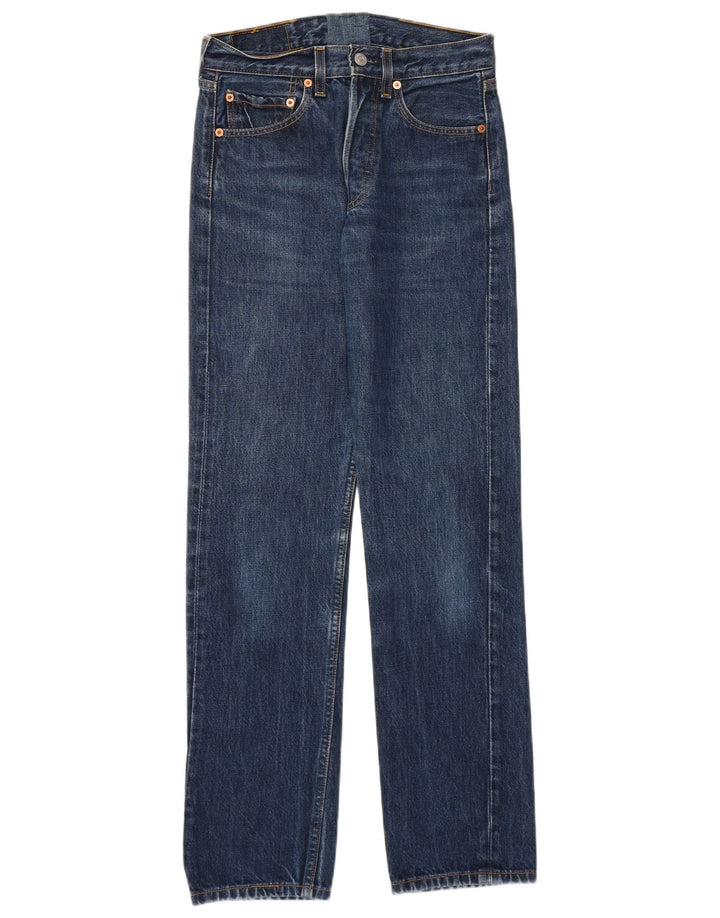 Levi's Herren 501 Straight Jeans W26 L32 Blau