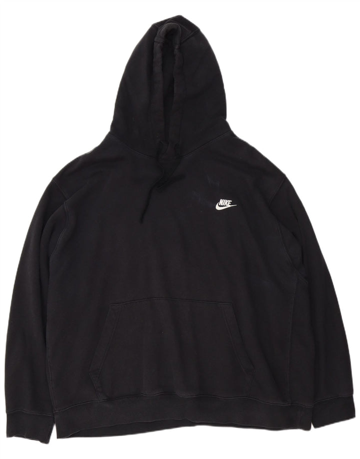 Nike Herren Kapuzenpullover 3XL Schwarz Baumwolle