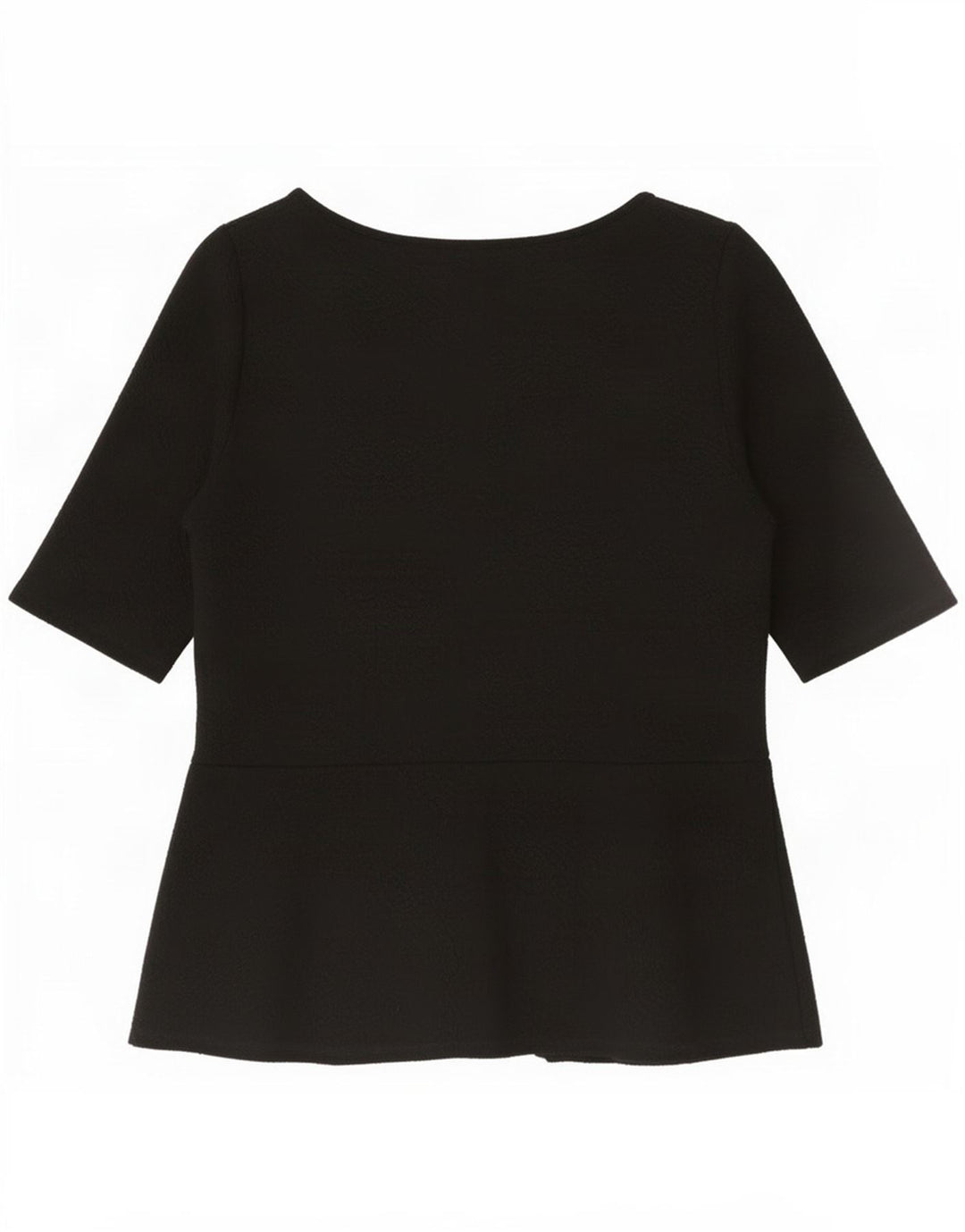 Marks & Spencer Damen Bluse Top UK 10 Small Schwarz Polyester
