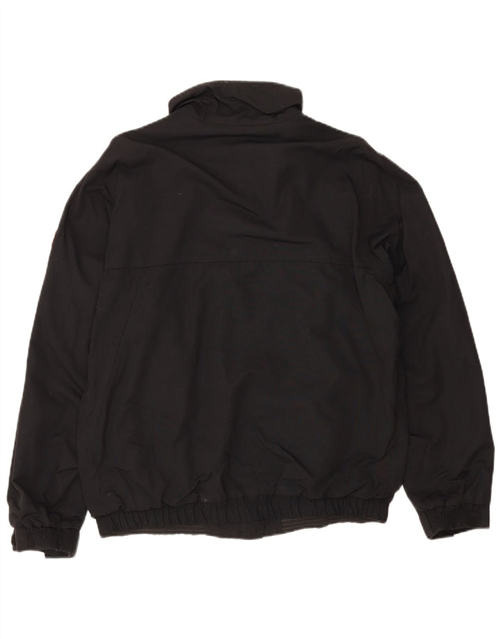 MURPHY & NYE Mens Windbreaker Jacket UK 38 Medium Black Nylon