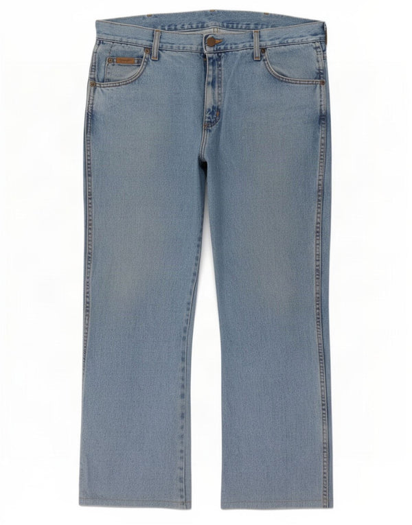 Wrangler Herren-Jeans mit normaler Passform, gerade Passform, W36, L29, Blau, Baumwolle