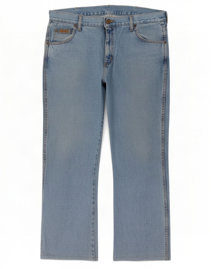 Wrangler Herren-Jeans mit normaler Passform, gerade Passform, W36, L29, Blau, Baumwolle