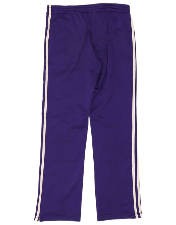 Adidas Damen Trainingshose EU 34 XS Lila Polyester