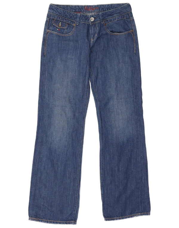 Tommy Hilfiger Damen Bootcut-Jeans mit niedriger Taille, W30, L34, blaue Baumwolle