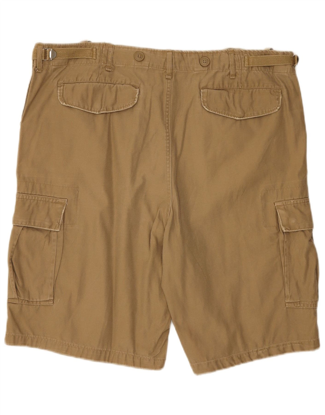 VINTAGE Mens Cargo Shorts W38 XL Beige