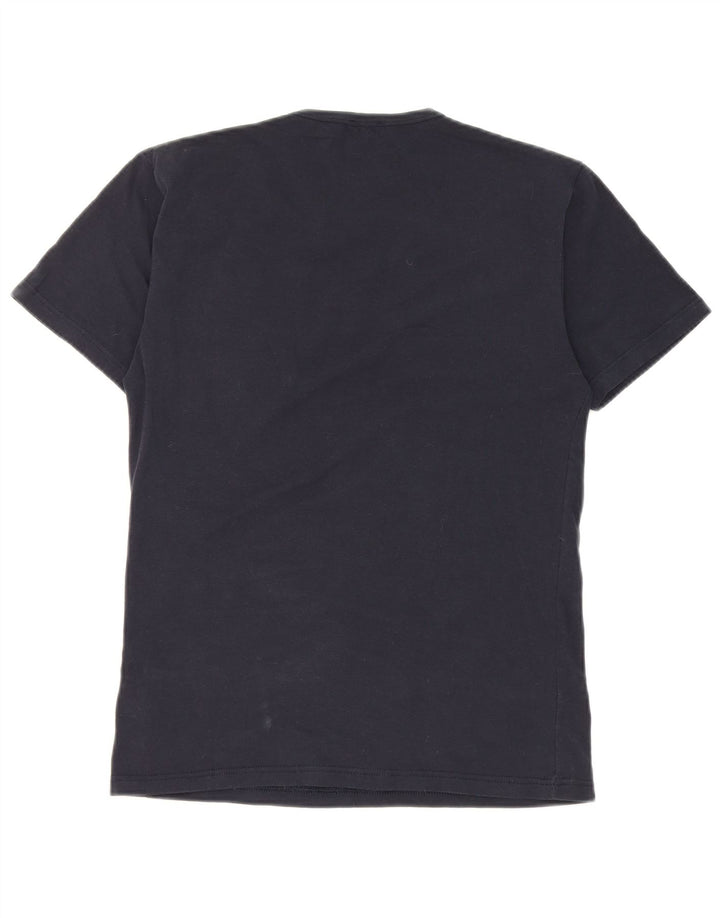 Kappa Damen T-Shirt Top UK 14 Large Marineblau