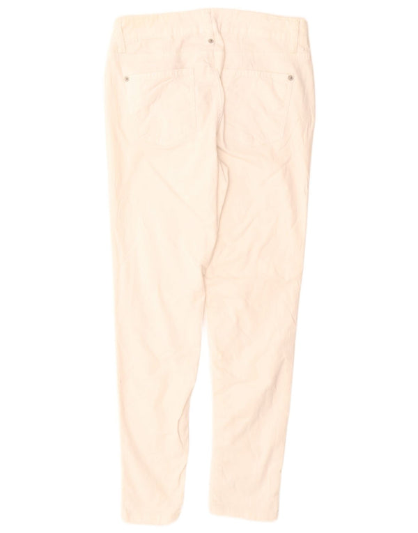 Zara Damen Skinny Jeans EU 38 Small W28 L28 Weiße Baumwolle