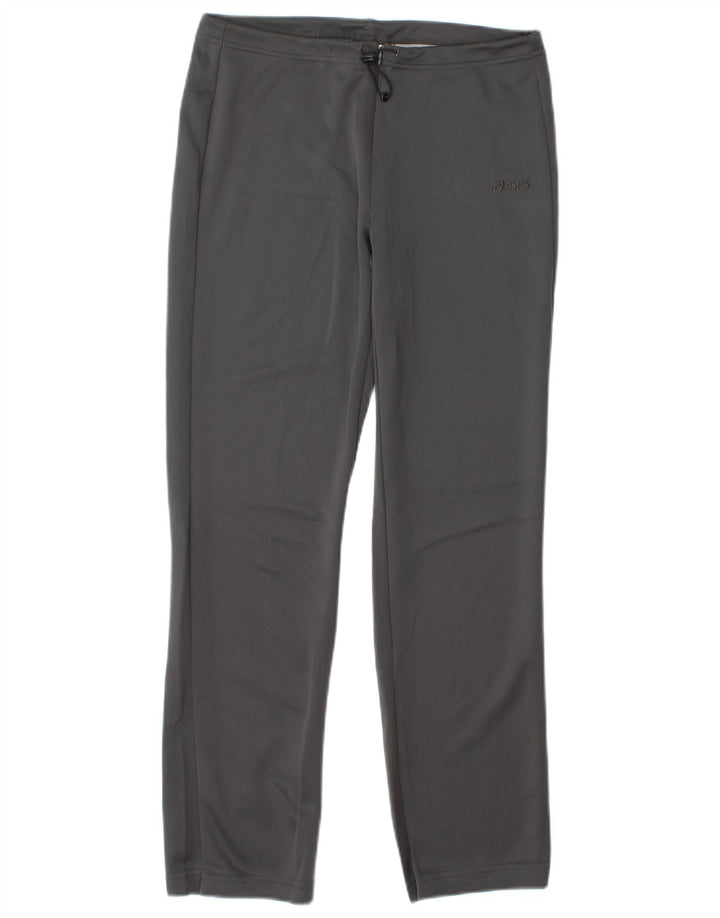 Asics Damen-Trainingshose, UK 10, Größe S, Grau, Polyamid