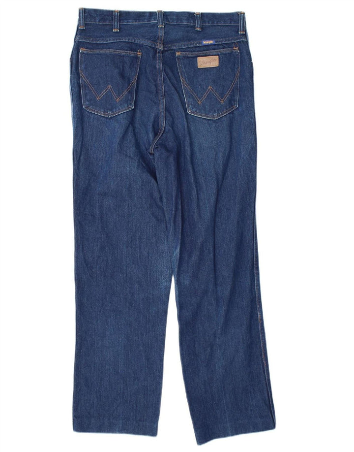 WRANGLER Womens Straight Jeans W30 L28 Blue