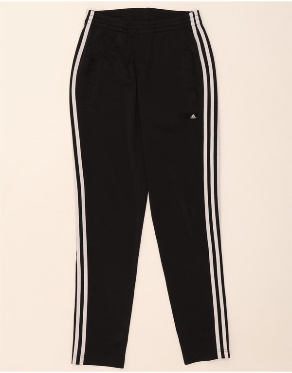 Adidas Damen Trainingshose UK 36/38 Small Schwarz Polyester
