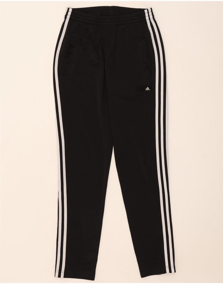 Adidas Damen Trainingshose UK 36/38 Small Schwarz Polyester