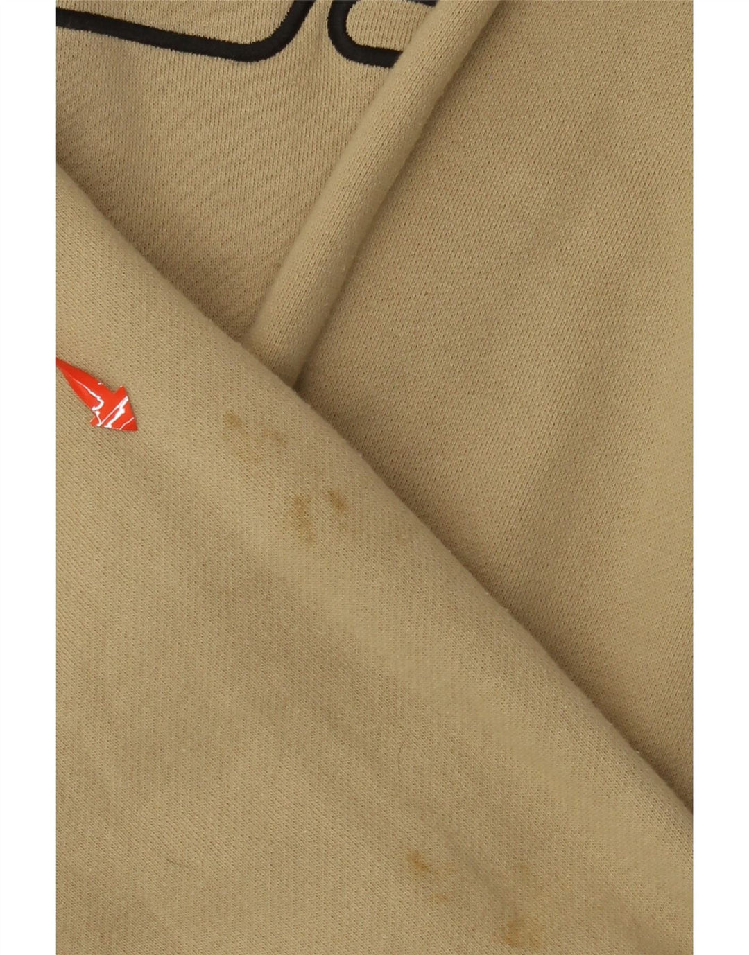 FILA Herren-Kapuzenpullover mit Grafik, groß, Beige