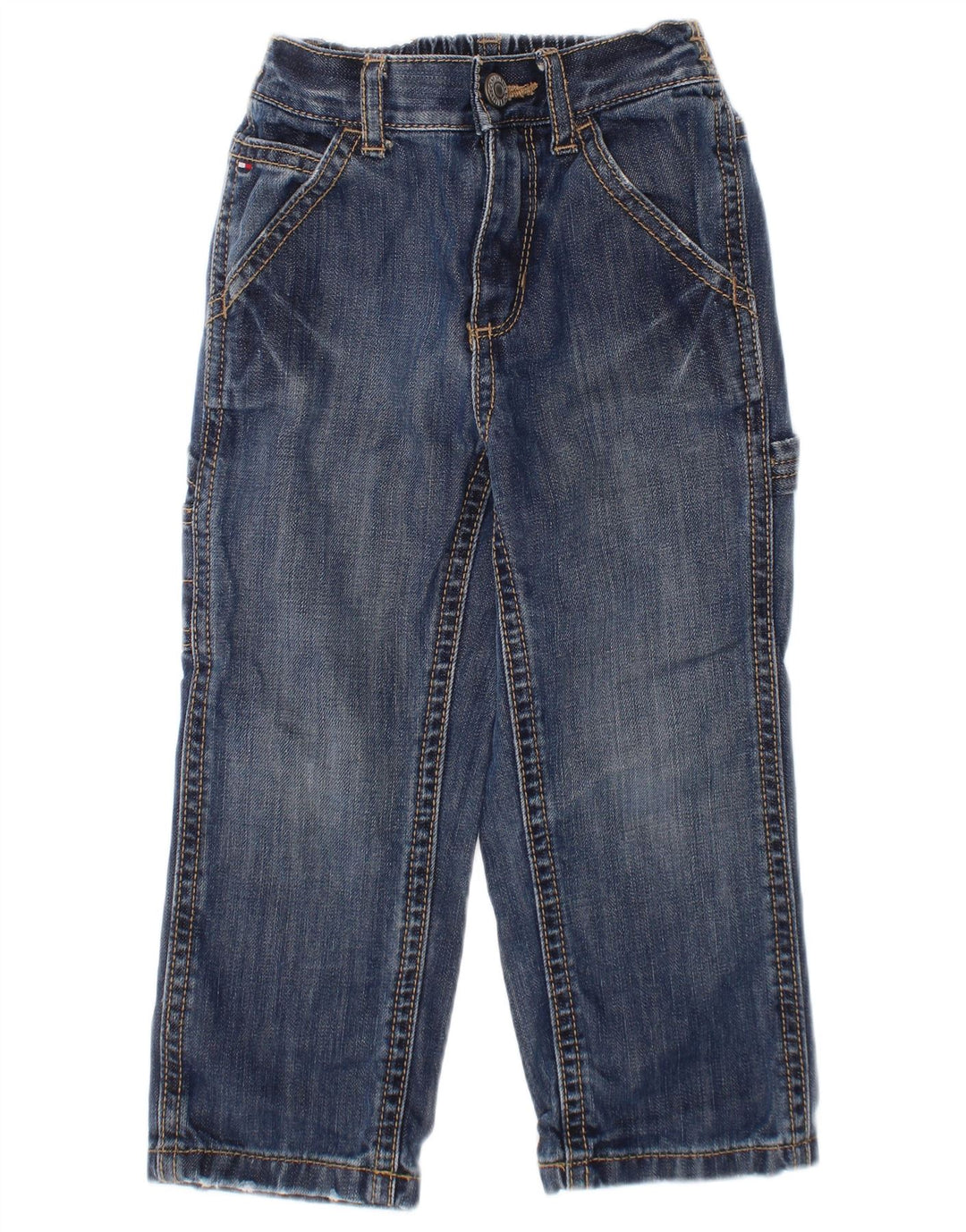 TOMMY HILFIGER Baby Jungen Cargo Straight Jeans 18-24 Monate W20 L12 Blau
