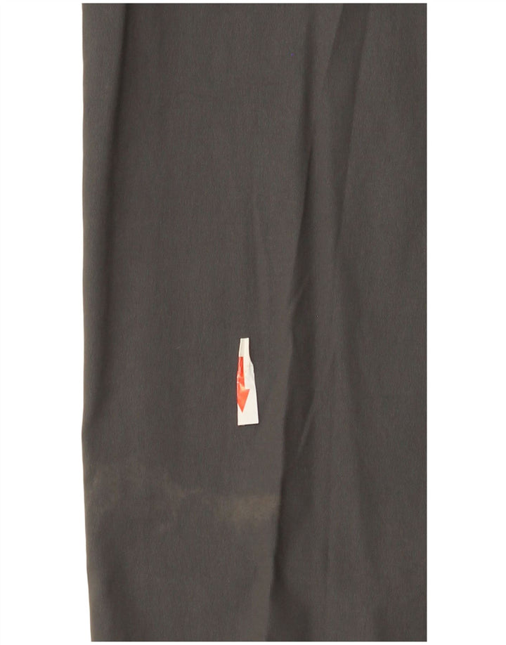 Eddie Bauer Herren gerade Freizeithose W33 L32 graues Nylon