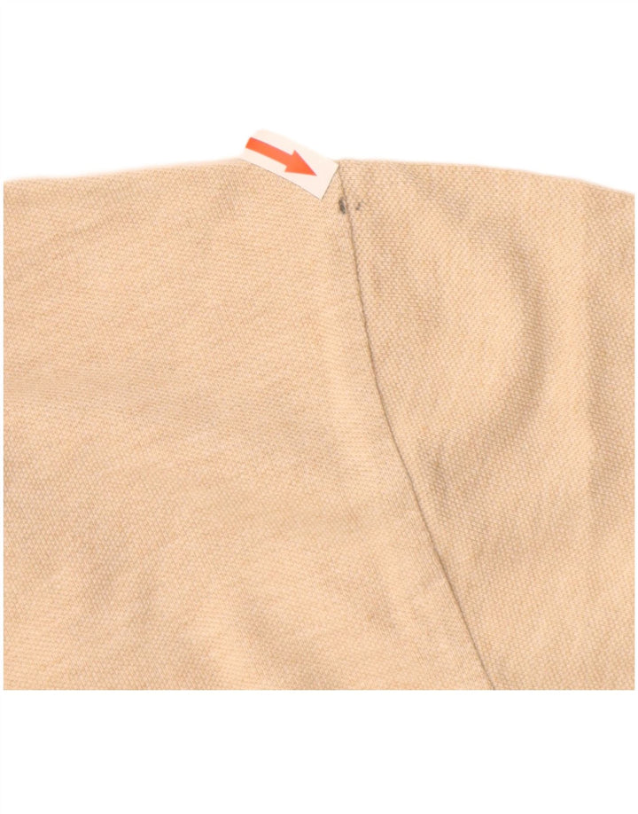 POLO RALPH LAUREN Herren-Poloshirt mit individueller Passform, Größe S, Beige, Baumwolle