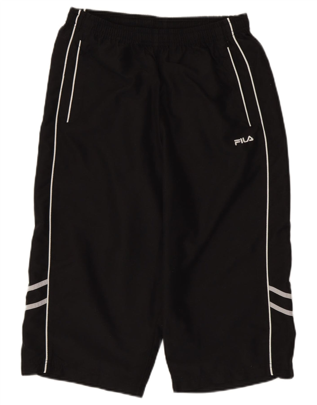 FILA Herren Capri-Trainingshose Mittelschwarzes Polyester