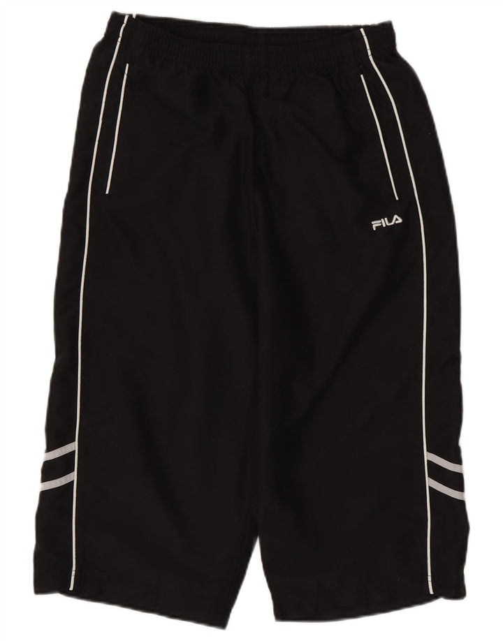 FILA Herren Capri-Trainingshose Mittelschwarzes Polyester