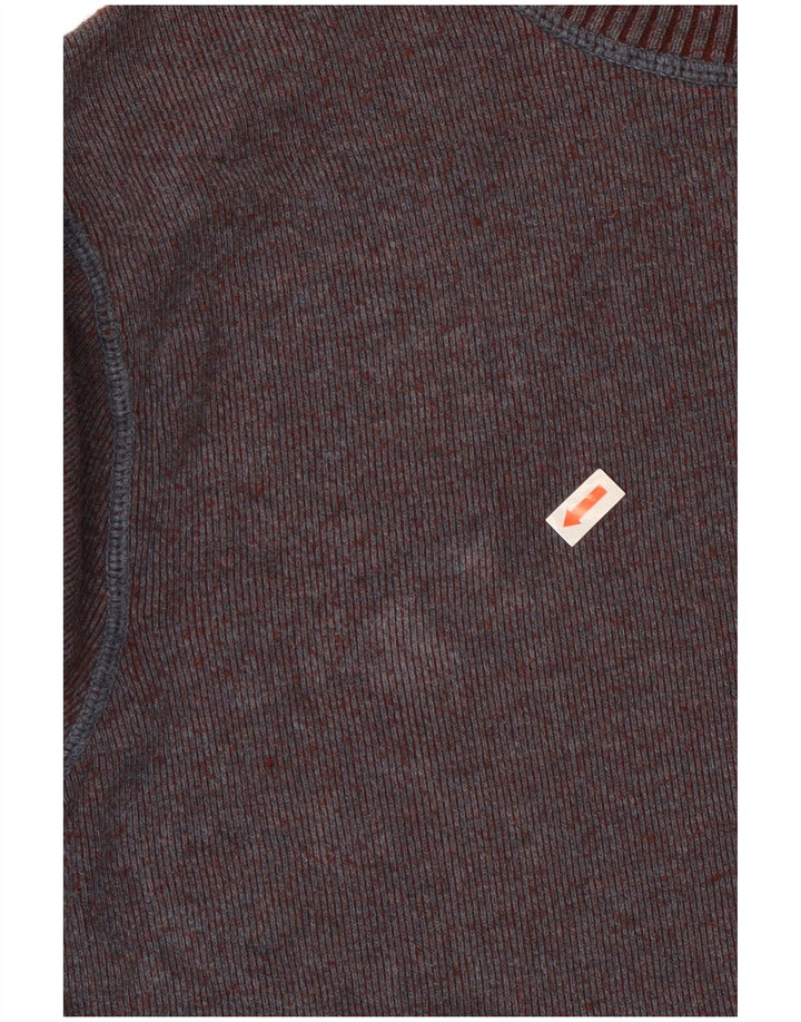 Quiksilver Herren-Sweatshirt-Pullover, mittlere Burgunder-Baumwolle