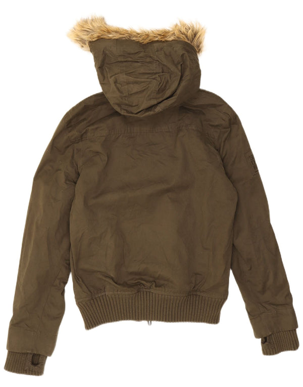 Superdry Herren The Windbomber Bomber Windjacke UK 36 Small Khaki