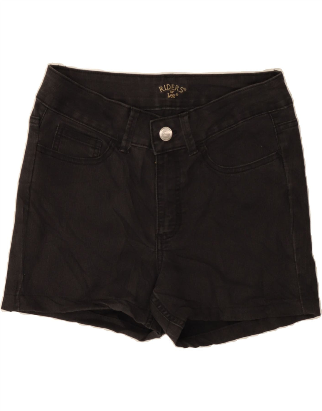 LEE Womens Denim Shorts US 8 Medium W30 Black Cotton Vintage Lee and Second-Hand Lee from Messina Hembry 