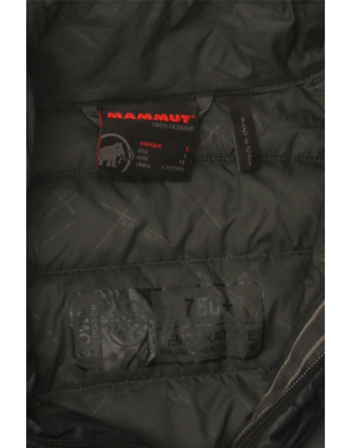Mammut Herren Wattierte Jacke UK 40 Large Schwarz