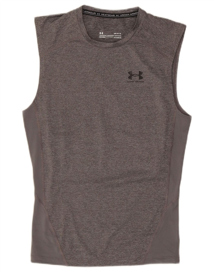 Under Armour Herren Heat Gear Weste Top Large Grau