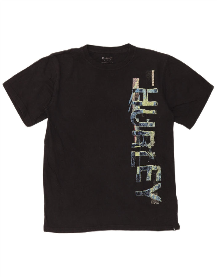 Hurley Herren T-Shirt mit Grafik, Größe S, Schwarz
