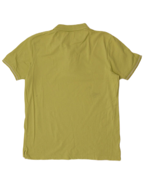 Dack's Herren-Poloshirt XL aus grüner Baumwolle