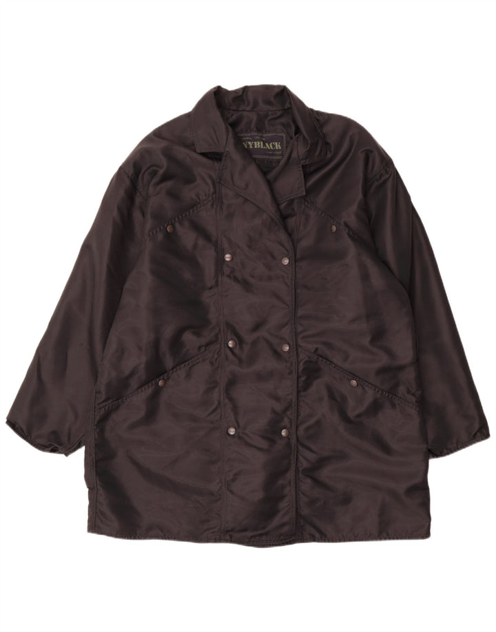 Penny Black Damen Übergroße Utility-Jacke UK 12 Medium Schwarz
