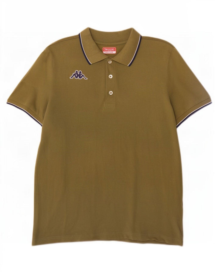 Kappa Herren Poloshirt Medium Khaki