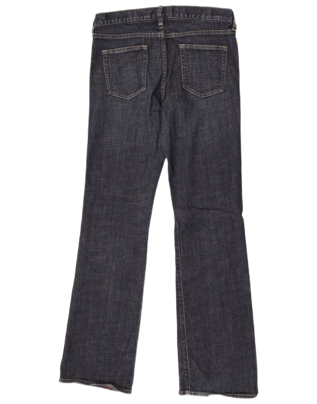 J. Crew Damen Hipslung Bootcut Jeans W29 L33 Marineblaue Baumwolle
