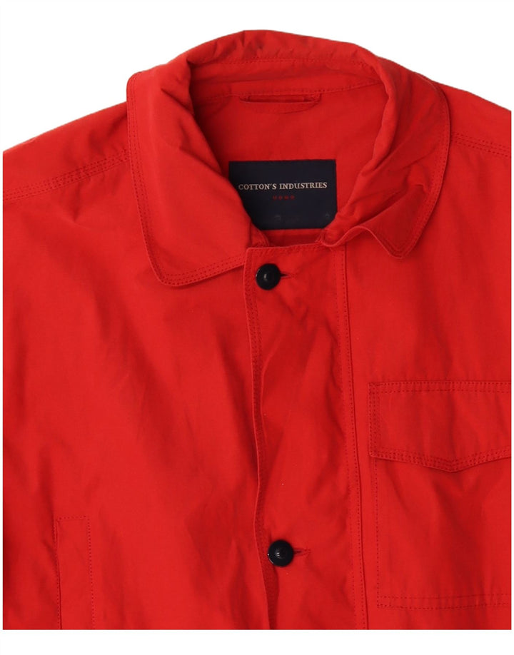 Cotton's Industries Herren-Utility-Jacke UK 42 XL Rot
