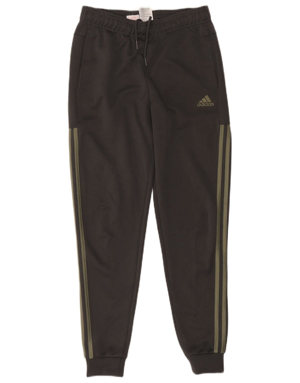 Adidas Jungen-Trainingshose, Jogginghose, 13–14 Jahre, graue Baumwolle
