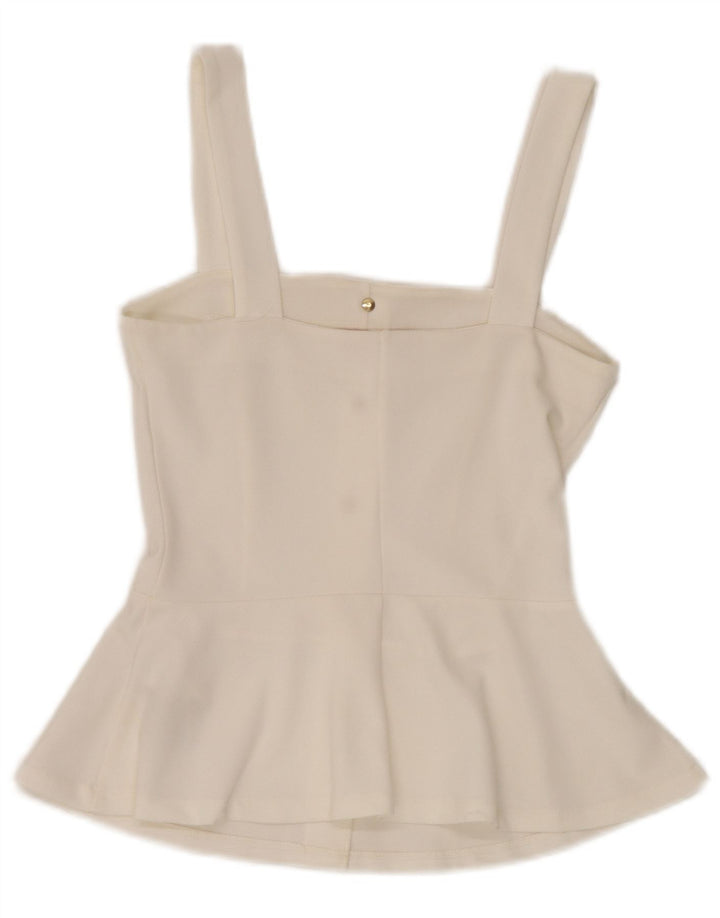 Guess Damen Cami Top UK 6 XS Weiß Polyester