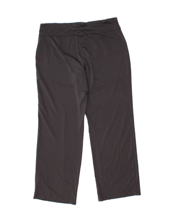 IZOD Womens Tracksuit Trousers UK 16 Large  Grey Polyester Vintage Izod and Second-Hand Izod from Messina Hembry 