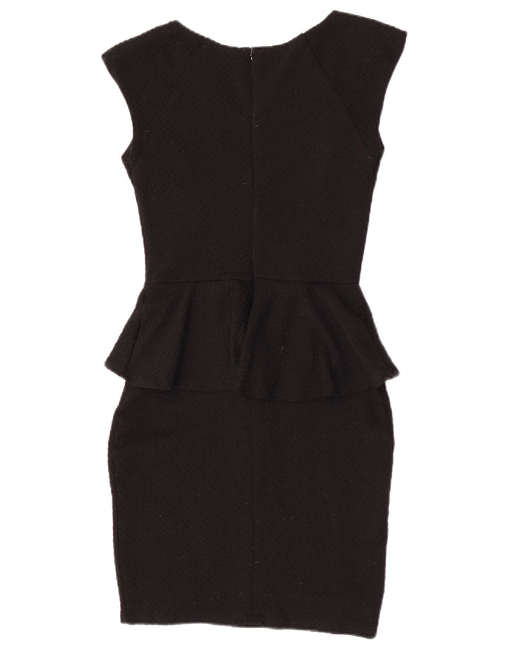 Lipsy Schößchenkleid für Damen, Größe S, Größe S, Schwarz, Polyester