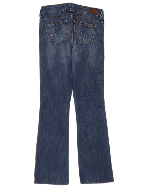 Lee Damen Joliet Bootcut Jeans W28 L31 Blaue Baumwolle