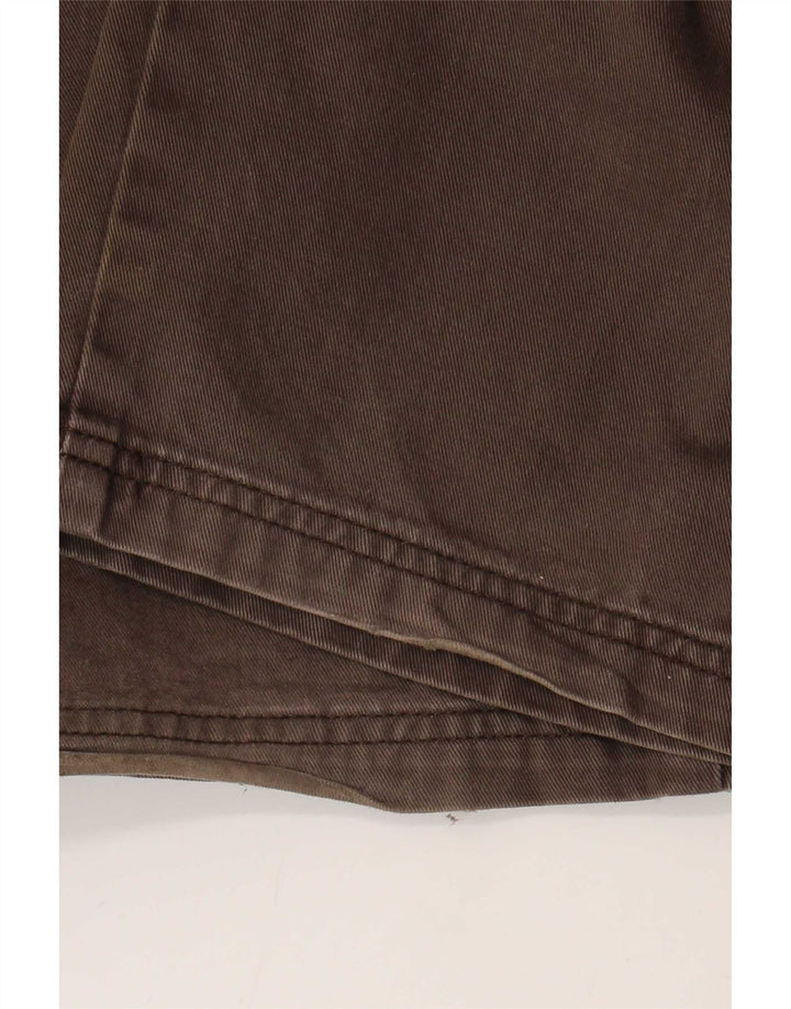 Wrangler Herren gerade Cargohose W38 L29 braune Baumwolle