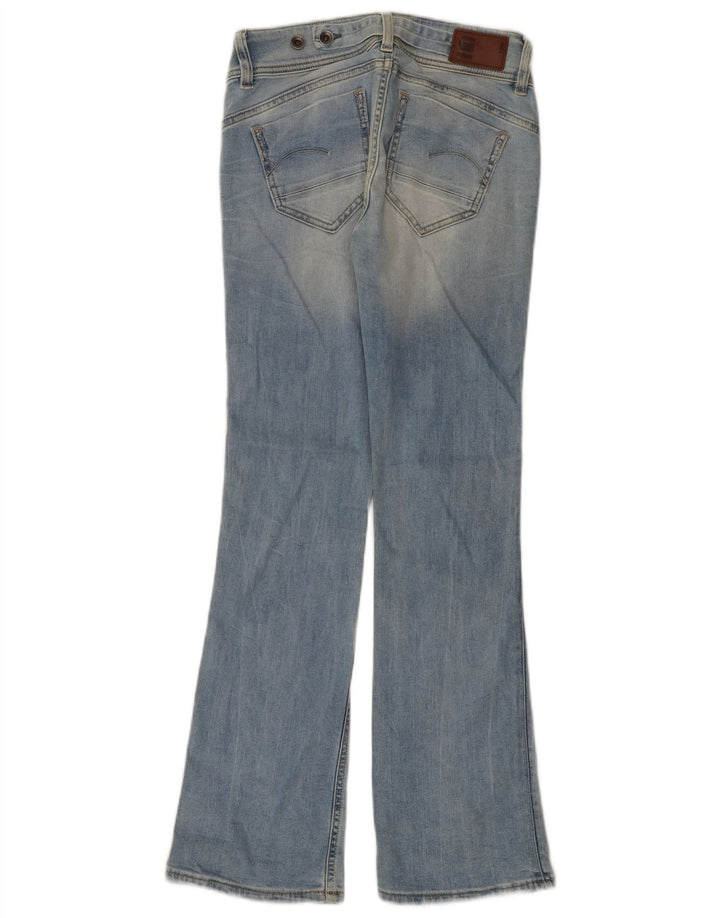 G-Star Herren Bootcut Jeans W27 L30 Blaue Baumwolle