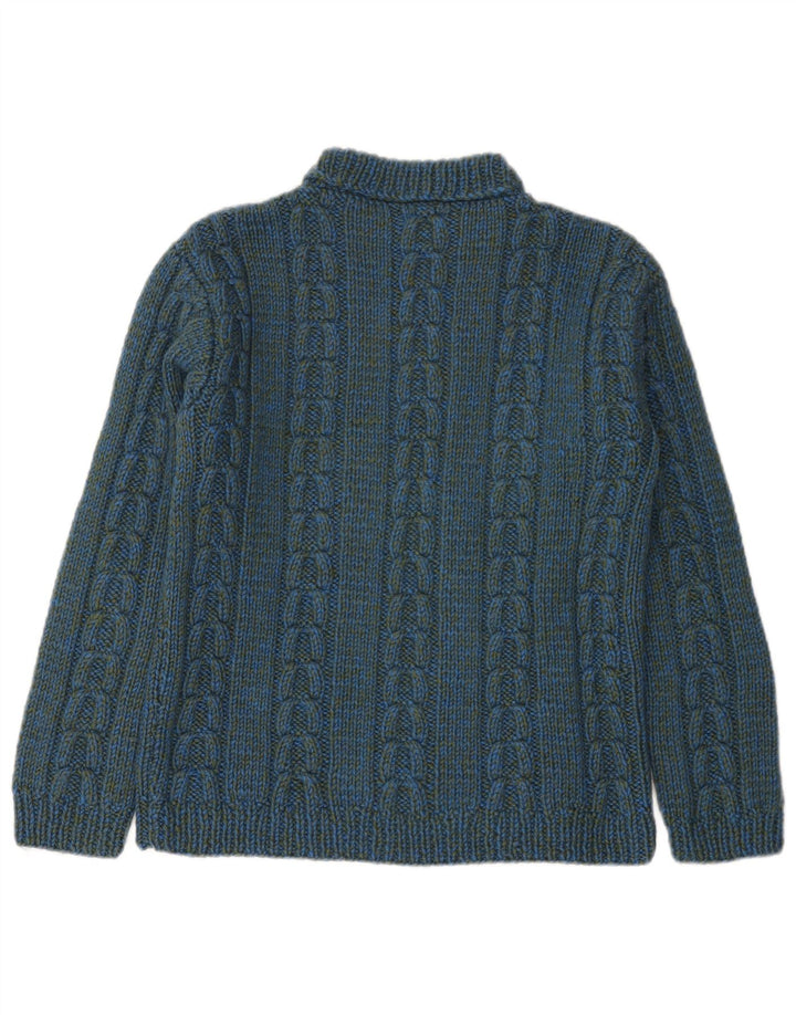 Vintage Herren Rundhalspullover Pullover XS Blau